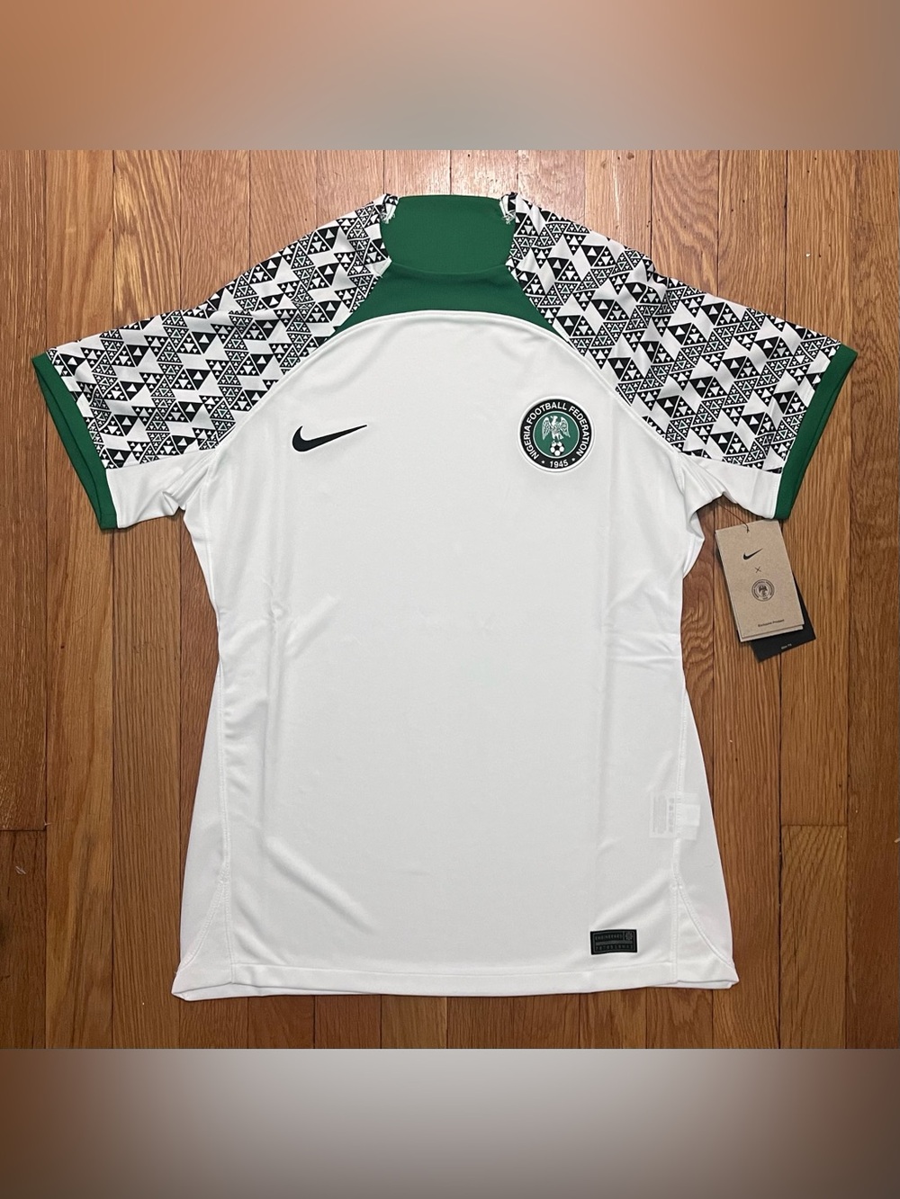 NIKE Nigeria National Team 2022/2023 Away Jersey Women's L Large Slim Fit NWT